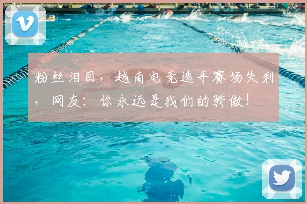 粉丝泪目，越南电竞选手赛场失利，网友：你永远是我们的骄傲！
